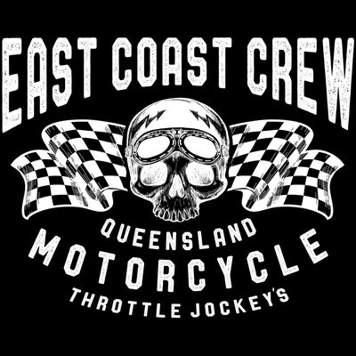 East Coast Crew, Throttle Jockey's - White Logo Thumbnail