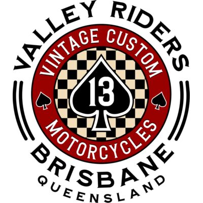 Valley Riders, Black Logo Thumbnail