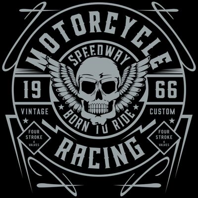 Motorcycle Racing, Dark Coloured Shirts Thumbnail